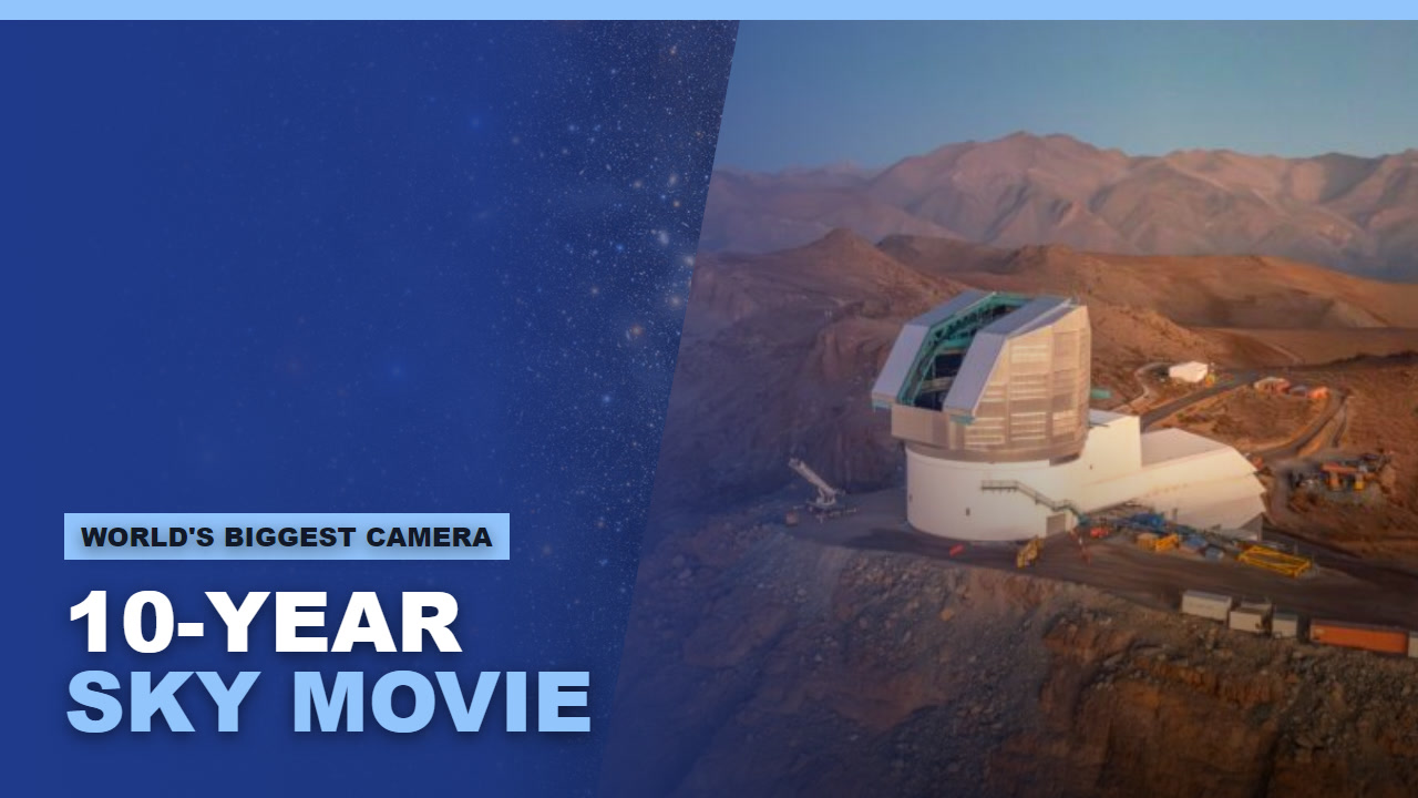 The World's Biggest Camera Just Started a 10-Year Movie of the Universe