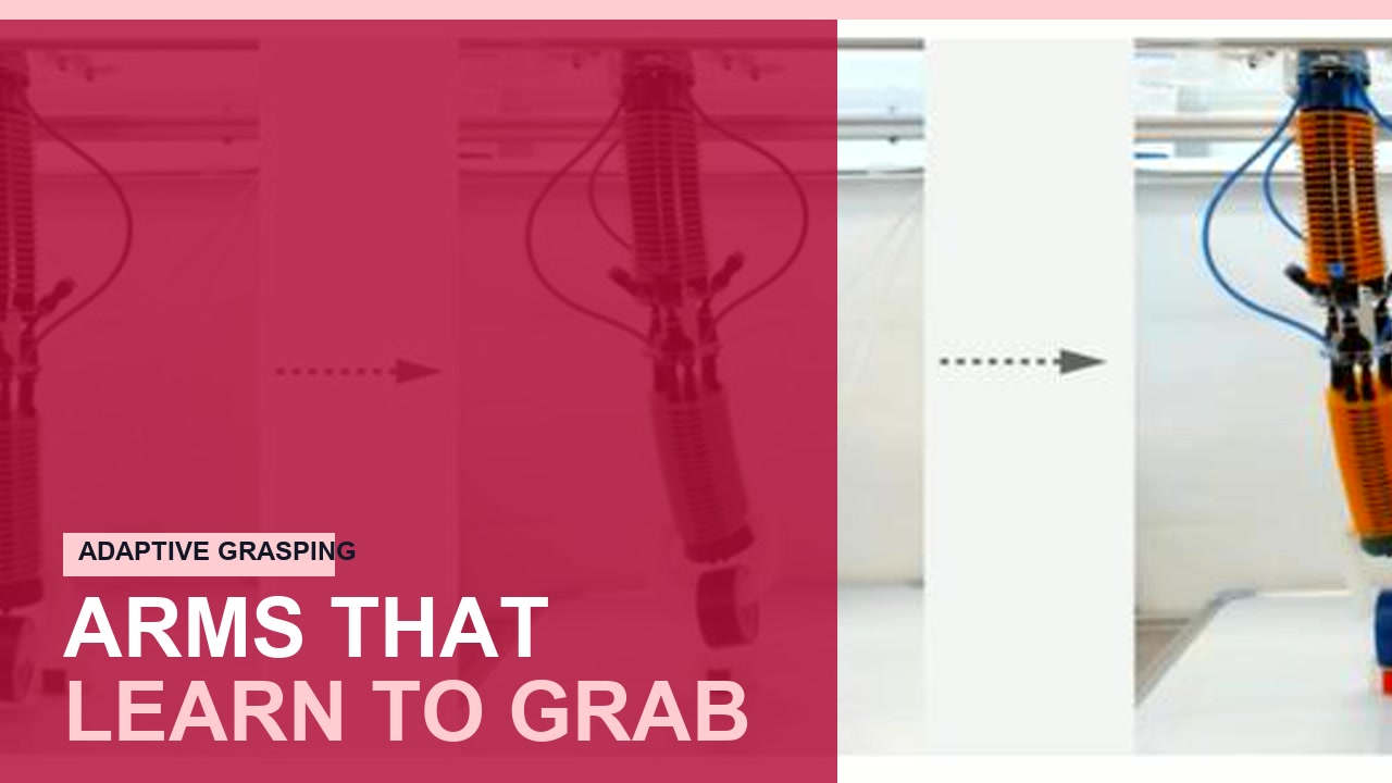 Revolutionizing Robotics: Adaptive Soft Arms and AI-Controlled Grasping