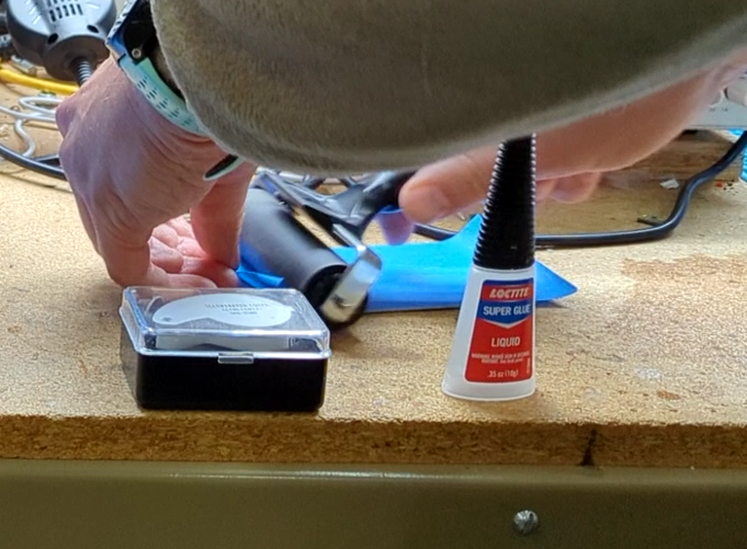 painters tape on pcb