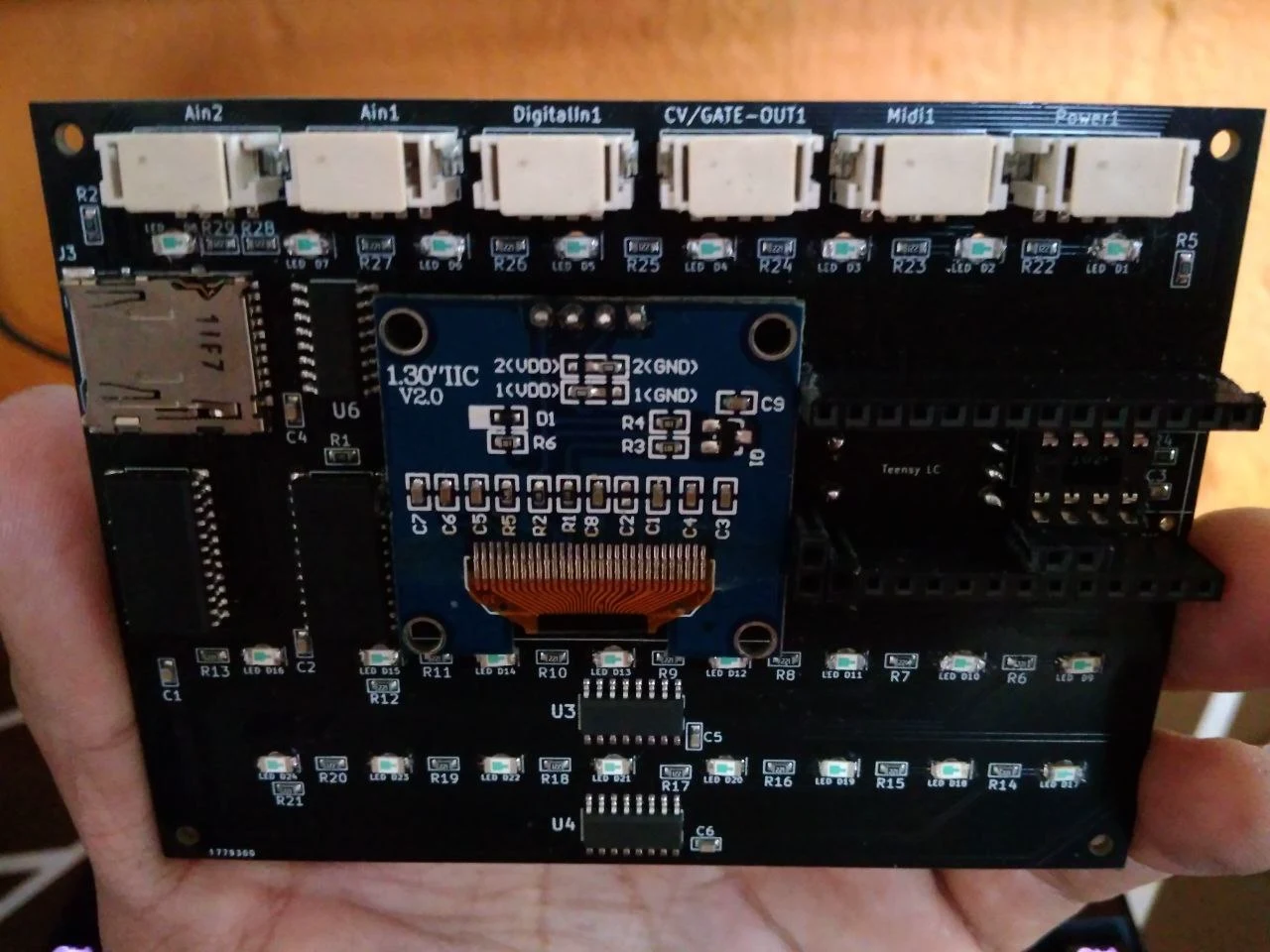 Image of aciduino on uone back