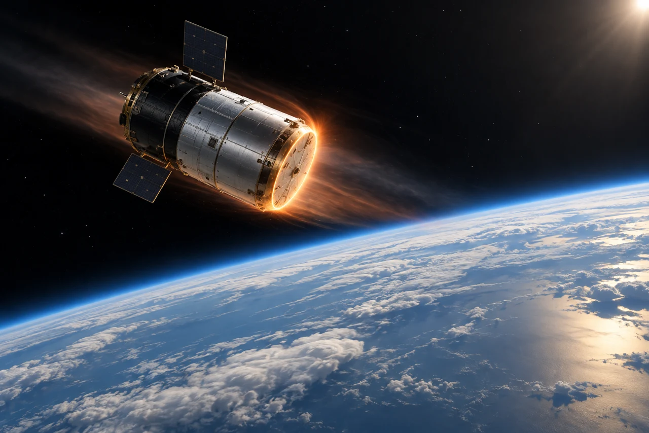 ESA Followed a Dying Satellite to Learn How Spacecraft Break Apart